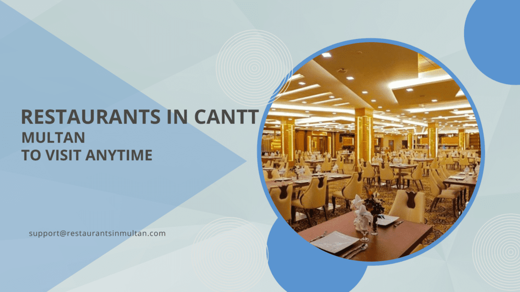restaurants in Cantt Multan