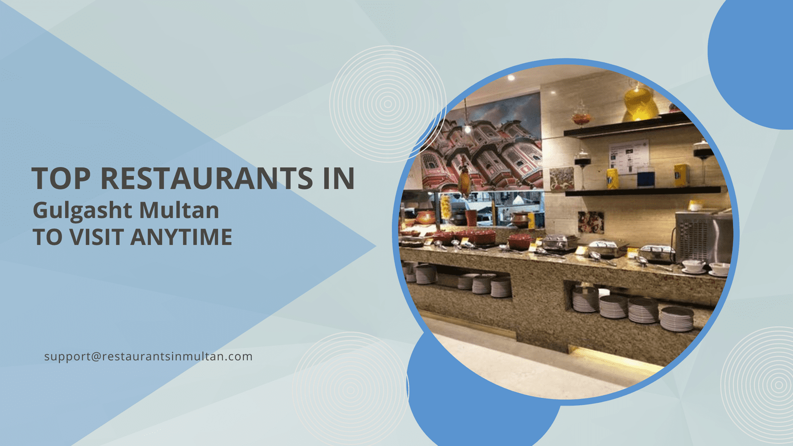 Restaurants in Gulgasht Multan